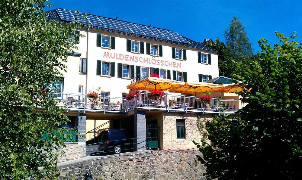 Muldenschlosschen Hotell Lunzenau Eksteriør bilde